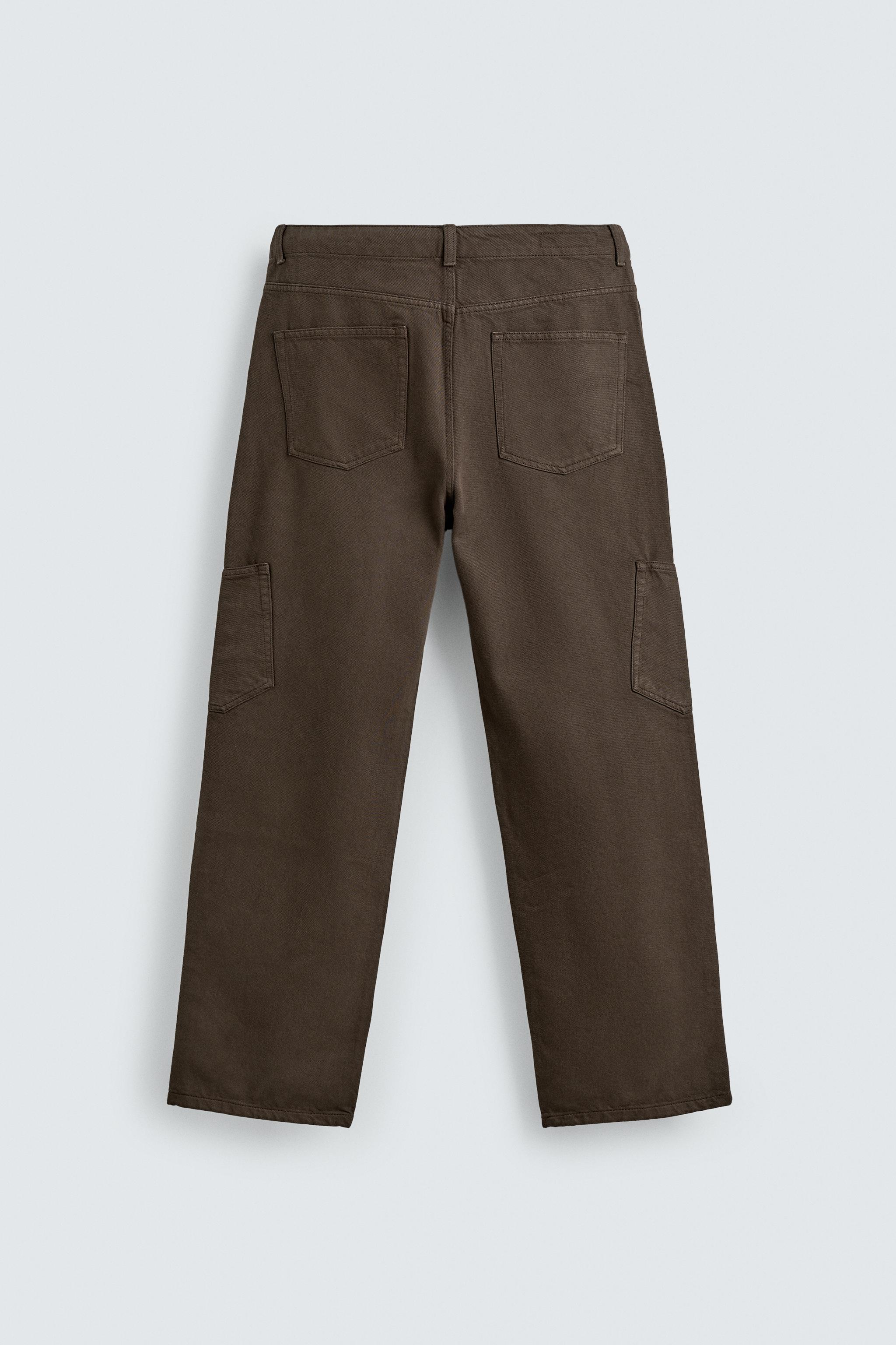 STRAIGHT FIT CARGO PANTS